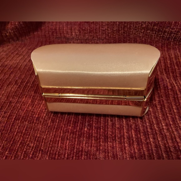 Gold Satin Clutch - Picture 6 of 16